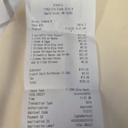 Receipt Receipt