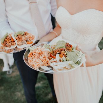 Gina MacNeil Catering for All Occasions - Taco buffet with fajita peppers. (Photo: Pinecone Photography) - Caterers Near Me - Kalispell, Montana Gina MacNeil Catering for All Occasions - Taco buffet with fajita peppers. (Photo: Pinecone Photography) - Caterers Near Me - Kalispell, Montana