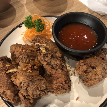 Chao Baan - Gai tod. Just like the carts in thailand - Thai Near Me - St. Louis, Missouri