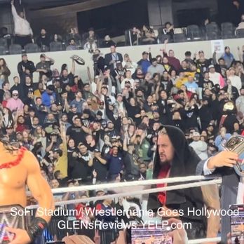 SoFi Stadium - Roman Reigns, Solo Sikoa & Paul Heyman - Stadiums & Arenas Near Me - Inglewood, California SoFi Stadium - Roman Reigns, Solo Sikoa & Paul Heyman - Stadiums & Arenas Near Me - Inglewood, California