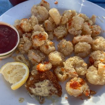 Sam's Chowder House - "Spicy" popcorn shrimp - Seafood Near Me - Half Moon Bay, California Sam's Chowder House - "Spicy" popcorn shrimp - Seafood Near Me - Half Moon Bay, California