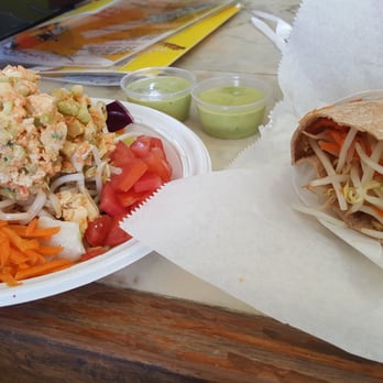 The Last Carrot - Hummus pita & chicken salad - Vegetarian Near Me - Miami, Florida The Last Carrot - Hummus pita & chicken salad - Vegetarian Near Me - Miami, Florida
