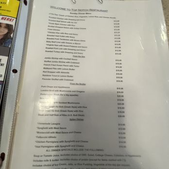 Top Notch Restaurant - American Near Me - Highland, Indiana