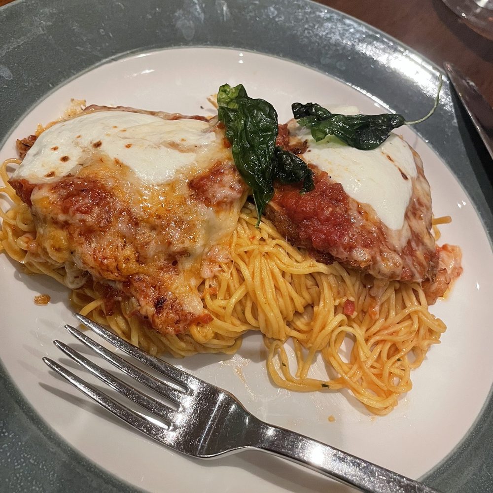 Toscana - Veal Parmigiano - Bars Near Me - Lansing, Michigan
