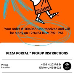 My online order the estimated time and the time I was there and I still was there about 10 minutes longer after I screenshot this
