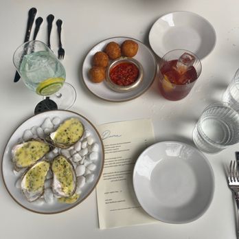 Dame - Grilled oysters & croquetes - Seafood Near Me - New York, New York Dame - Grilled oysters & croquetes - Seafood Near Me - New York, New York