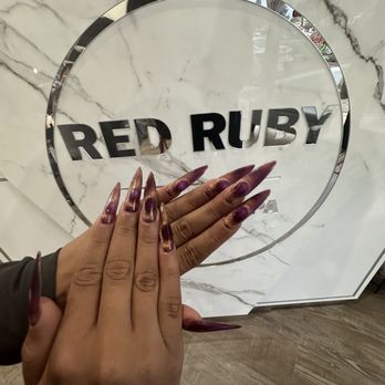 Red Ruby Nails & Spa - Gel x cat eye - Nail Salons Near Me - Upland, California Red Ruby Nails & Spa - Gel x cat eye - Nail Salons Near Me - Upland, California