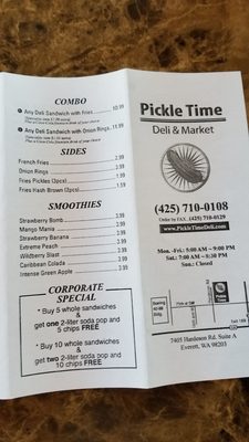 Menu photo 7 Pickle Time Deli & Market Everett, WA Menu photo 7 Pickle Time Deli & Market Everett, WA