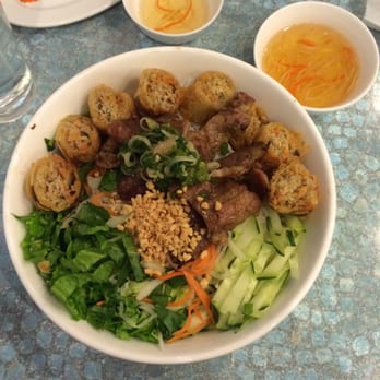 Pho 98 - Grilled pork and spring roll combination vermicelli - Vietnamese Near Me - Chantilly, Virginia Pho 98 - Grilled pork and spring roll combination vermicelli - Vietnamese Near Me - Chantilly, Virginia