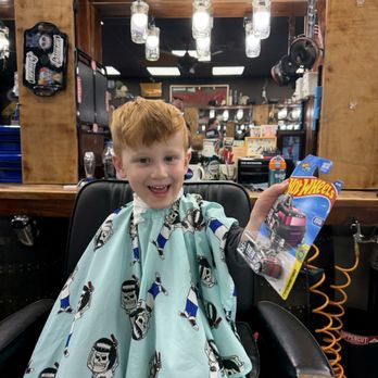 Hermanos Barber Shop - My son after a great haircut experience with Nate Peak. - Barbers Near Me - Cypress, California Hermanos Barber Shop - My son after a great haircut experience with Nate Peak. - Barbers Near Me - Cypress, California
