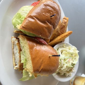 St Augustine Fish Camp - Fish Sandwich - Seafood Near Me - St Augustine, Florida