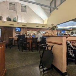 411 West Italian Cafe - Inside. Bar and dining room. Front of house.