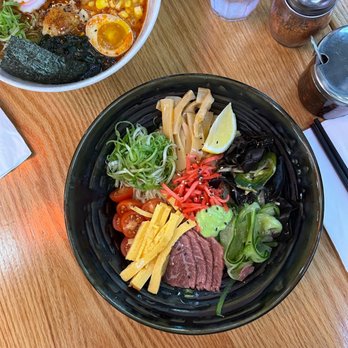 Gyuro Ramen - Summer special cold ramen Spicy Garlic Miso Ramen w. Beef Cha Shu - Ramen Near Me - Chicago, Illinois Gyuro Ramen - Summer special cold ramen Spicy Garlic Miso Ramen w. Beef Cha Shu - Ramen Near Me - Chicago, Illinois
