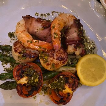 Palma - Entree special: prosciutto wrapped prawns - Italian Near Me - New York, New York Palma - Entree special: prosciutto wrapped prawns - Italian Near Me - New York, New York