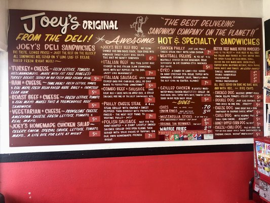 Menu photo 5 Original Joey's Place Charleston, IL Menu photo 5 Original Joey's Place Charleston, IL