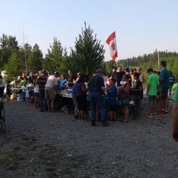 West Lake Campground - Proud PG Volunteers treating #wildfire evacuees to an awesome meal!