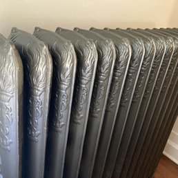 Antique radiator restoration by Metal Man Restoration. Antique radiator restoration by Metal Man Restoration.
