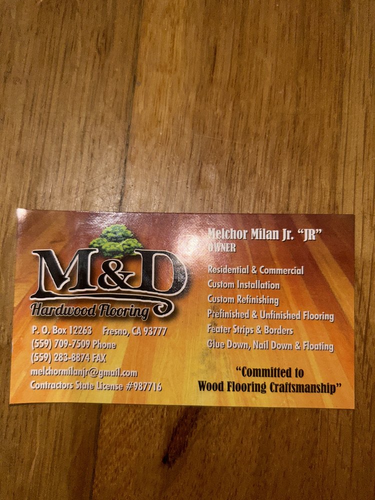 M&D HARDWOOD FLOORING Request Consultation Fresno, CA Yelp