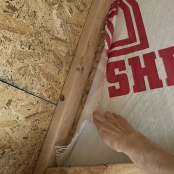Tuff Shed Spokane Valley - Weather wrap not secured - Building Supplies Near Me - Spokane Valley, Washington Tuff Shed Spokane Valley - Weather wrap not secured - Building Supplies Near Me - Spokane Valley, Washington