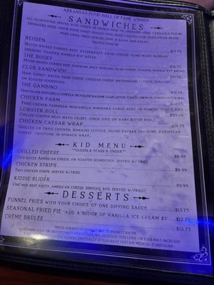 Menu photo 2 Ohio Club Hot Springs, AR Menu photo 2 Ohio Club Hot Springs, AR