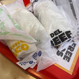 Del Beef Burrito
