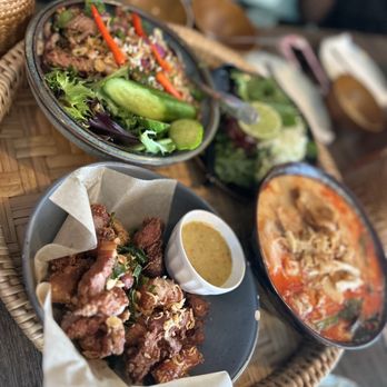 Nok’s Kitchen - Crispy Pork Belly, Khao Pun, Larb Rib Eye - Laotian Near Me - Westminster, California Nok’s Kitchen - Crispy Pork Belly, Khao Pun, Larb Rib Eye - Laotian Near Me - Westminster, California