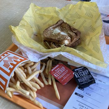 Whataburger - French Fries Honey BBQ Chicken Strip Sandwich - Burgers Near Me - San Antonio, Texas
