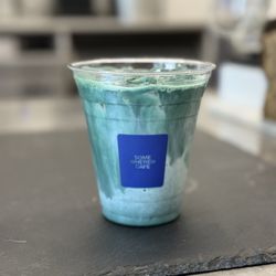 Somewhere - Blue Matcha Latte