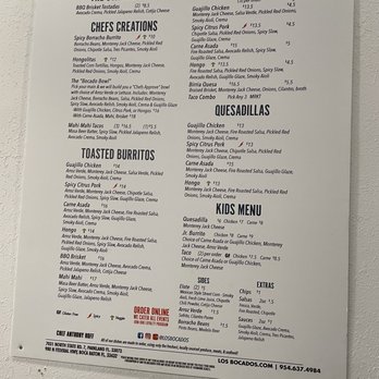 Los Bocados - Menu - Latin American Near Me - Parkland, Florida Los Bocados - Menu - Latin American Near Me - Parkland, Florida