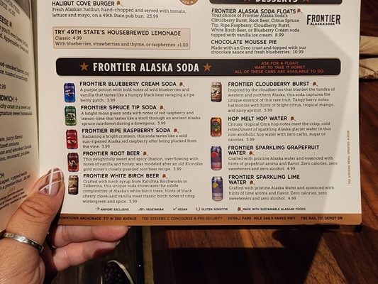Menu photo 1 49th State Brewing - Ted Stevens Anchorage, AK