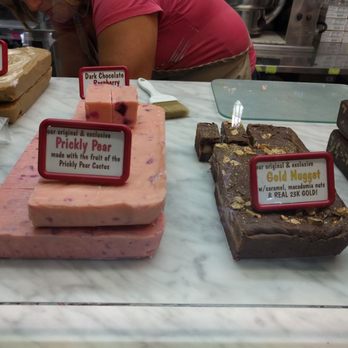 Mother Lode Mercantile - Prickly pear cactus and Gold Nugget fudge - Candy Stores Near Me - Apache Junction, Arizona