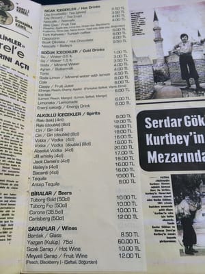 Menu photo 2 Dem-Lik Cafe Bar Antalya, 07 Menu photo 2 Dem-Lik Cafe Bar Antalya, 07