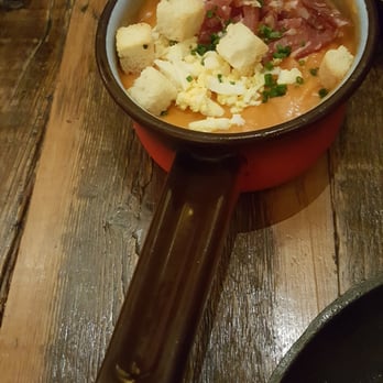 Perro Viejo - Salmojero was delicious. It's a cold soup similar to gaspacho just without the cucumber. A dish well known in Seville. - Tapas Bars Near Me - Seville, SE