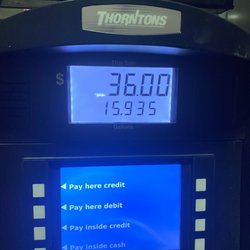 Thorntons - Not bad for almost 16 gallons