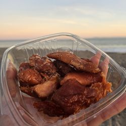 Santa Barbara Fish Market - Smoked salmon pepper and og