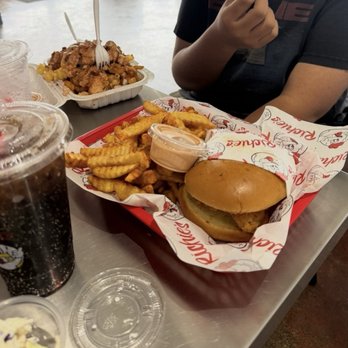 Richie's Hot Chicken - #1 Chicken Sandwich and The Dirty Mac Fries - Chicken Shop Near Me - Bellflower, California Richie's Hot Chicken - #1 Chicken Sandwich and The Dirty Mac Fries - Chicken Shop Near Me - Bellflower, California