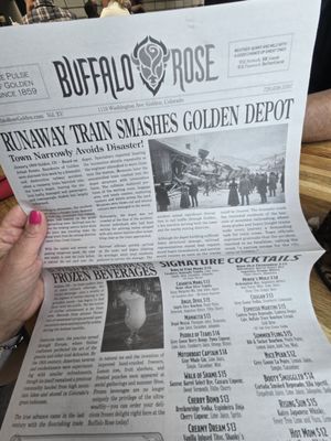 Menu photo 2 Buffalo Rose Golden, CO Menu photo 2 Buffalo Rose Golden, CO