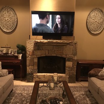 TV On The Wall - after - TV Mounting Near Me - San Antonio, Texas