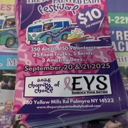 The Purple Painted Lady - Come to the festival in September 2025!!!!