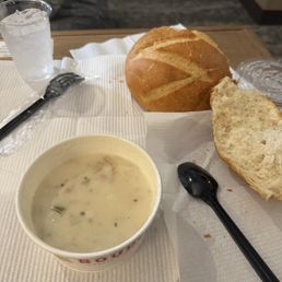 For the price I paid, I got just a little over half of soup in the bowl :(