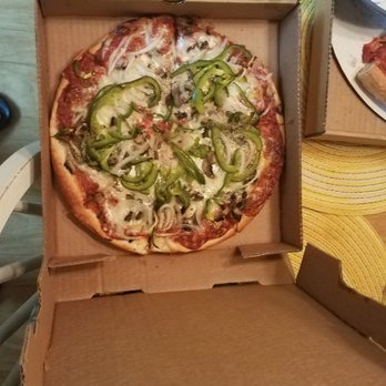 Odyssey Pizza & Subs - Small green pepper, onion, mushroom cheese pizza for the mom. - Pizza Near Me - Cocoa, Florida Odyssey Pizza & Subs - Small green pepper, onion, mushroom cheese pizza for the mom. - Pizza Near Me - Cocoa, Florida