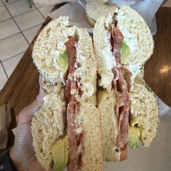 Cassidy's Corner Cafe - ABC Breakfast on everything bagel added tomatoes - Bagels Near Me - La Mirada, California