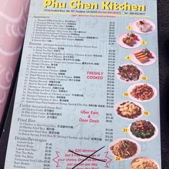 Phu Chen Kitchen - Menu - Dim Sum Near Me - Fontana, California Phu Chen Kitchen - Menu - Dim Sum Near Me - Fontana, California