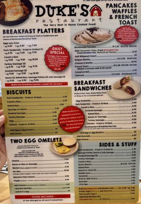 Menu photo 1 Duke's Restaurant Winston Salem, NC Menu photo 1 Duke's Restaurant Winston Salem, NC
