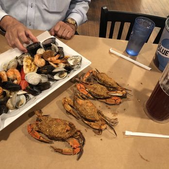 L P Steamers - boh't load of food - Seafood Near Me - Baltimore, Maryland