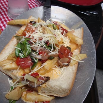 Arnolds Bar & Grill - The Hot Dubin- vegetarian hot brown yumminess - Pubs Near Me - Cincinnati, Ohio