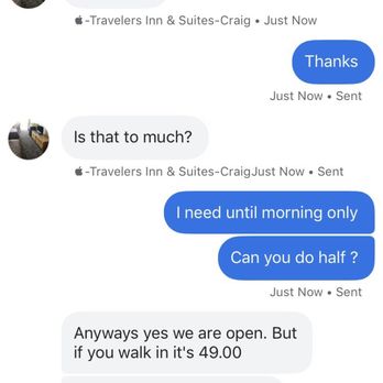Traveler Inn - They give me $49 and charged $59 - Hotels Near Me - Craig, Colorado Traveler Inn - They give me $49 and charged $59 - Hotels Near Me - Craig, Colorado