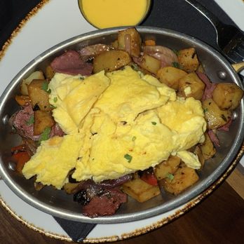 Haywire - Pastrami hash - New American Near Me - San Antonio, Texas Haywire - Pastrami hash - New American Near Me - San Antonio, Texas