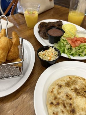 Los Chorros - Pupuseria • Breakfast • Aguas Frescas by null