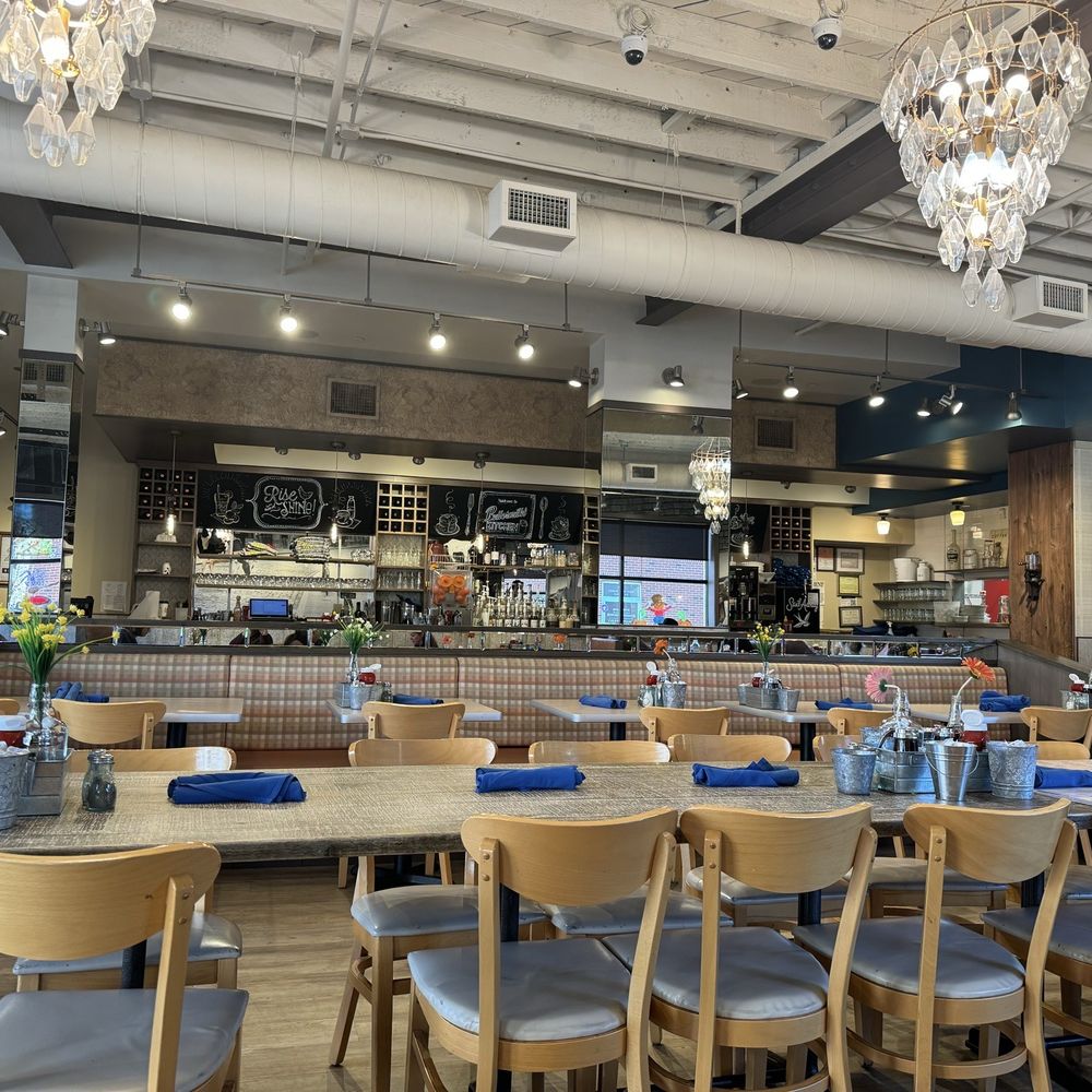 Buttermilk's Farmhouse - Part of dining rooms. Other side has booths! - Breakfast & Brunch Near Me - Patchogue, New York